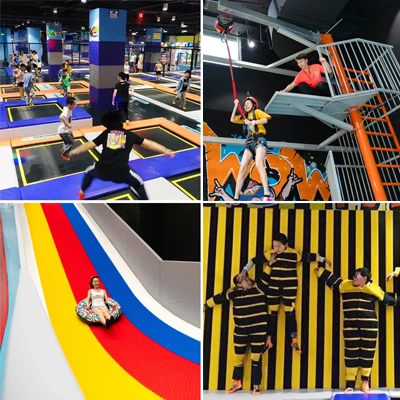 Flyfun Amusement tutkii trampoliinipuistojen tärkeimpiä toiminnallisia näköko...
